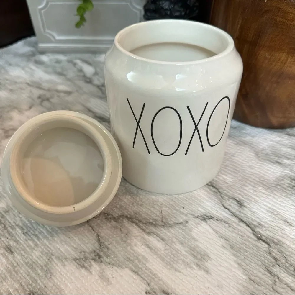 Rae Dunn XoXo Canister Home‎ Decor Kitchen Storage Farmhouse